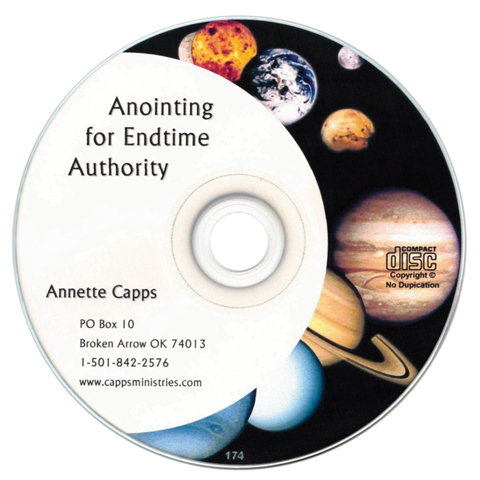 Anointing for Endtime Authority