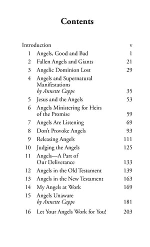 Capps Ministries Angels Book