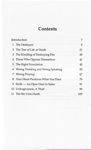 Charles Capps, How You Can Avoid Tragedy and Live a Better Life TOC